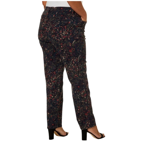 Gloria Vanderbilt Slimming Amanda Print Denim pant - Picture 2 of 6